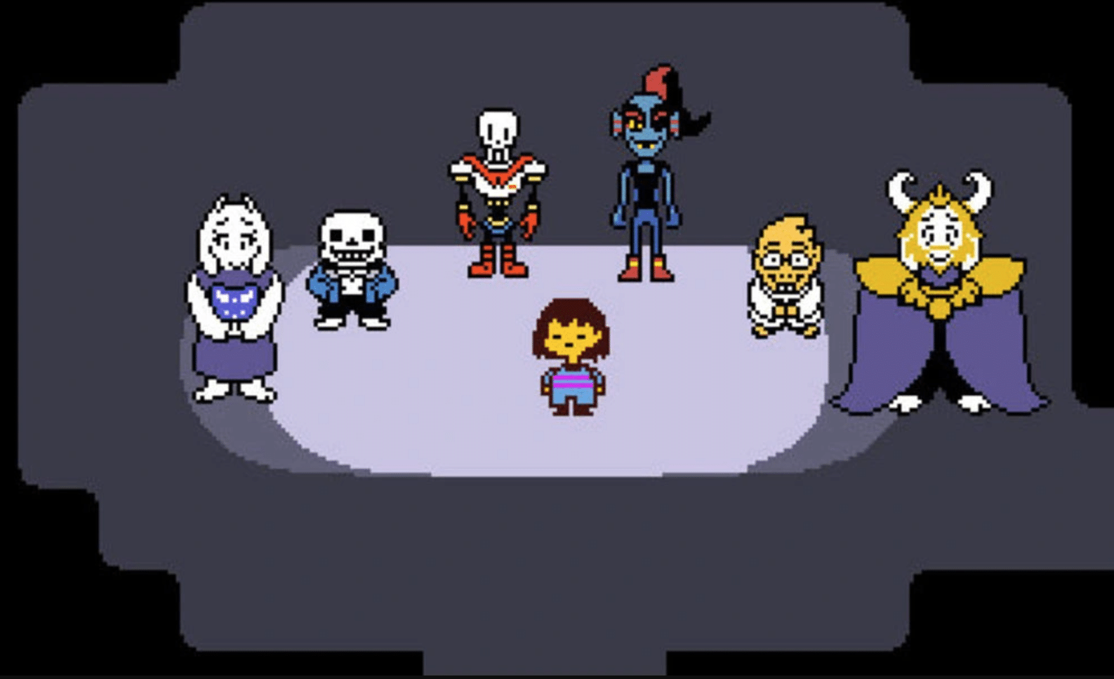 Скриншот из игры Undertale