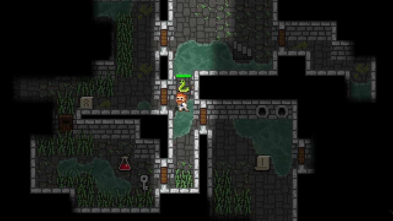 Скриншот из игры Shattered Pixel Dungeon